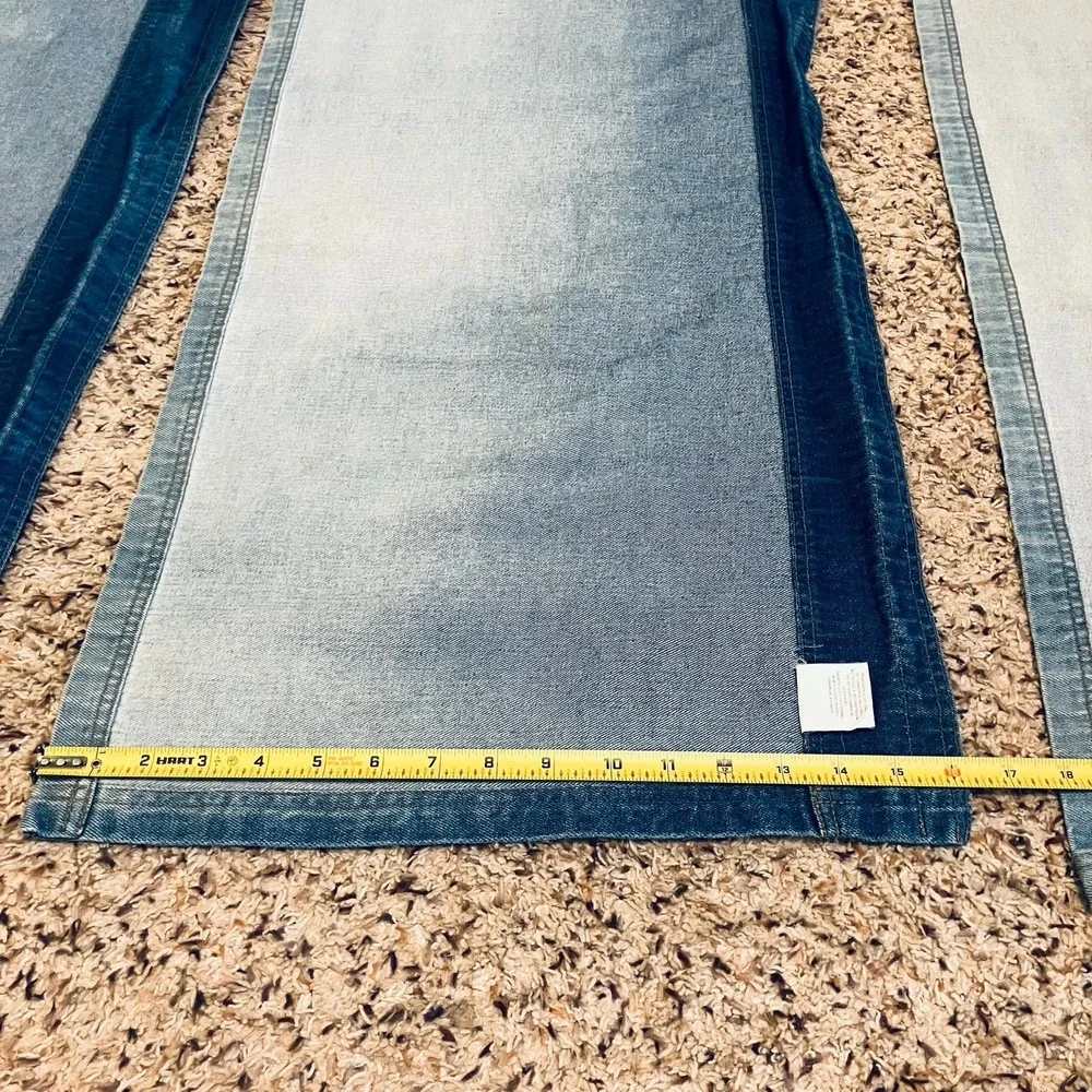 Nobility Dillard's Exclusive 100% Cotton Denim Blue Window Valances (3)